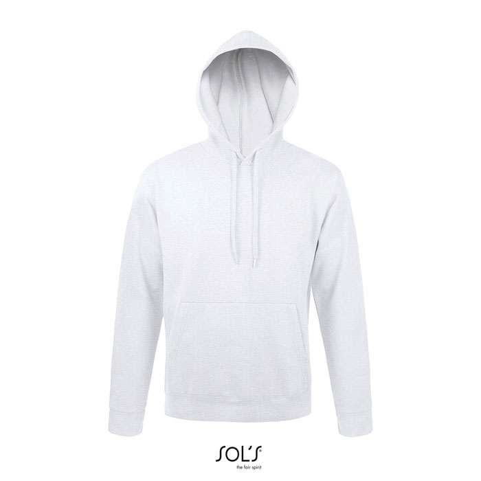 Hoodie publicitaire unisex molletonné 280g - SNAKE Blanc Chiné